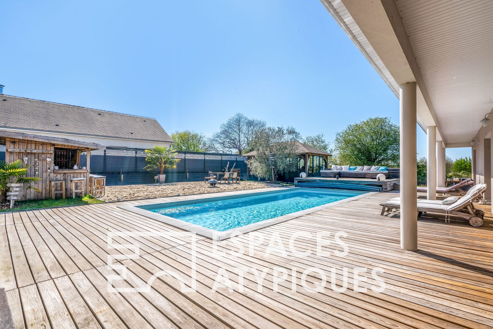 Exclusivité – Maison d’architecte de plain-pied