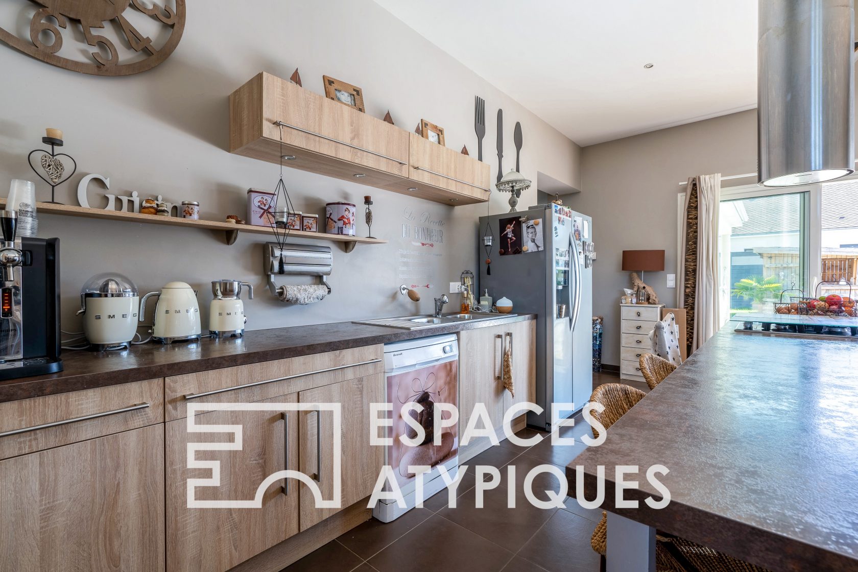 Exclusivité – Maison d’architecte de plain-pied