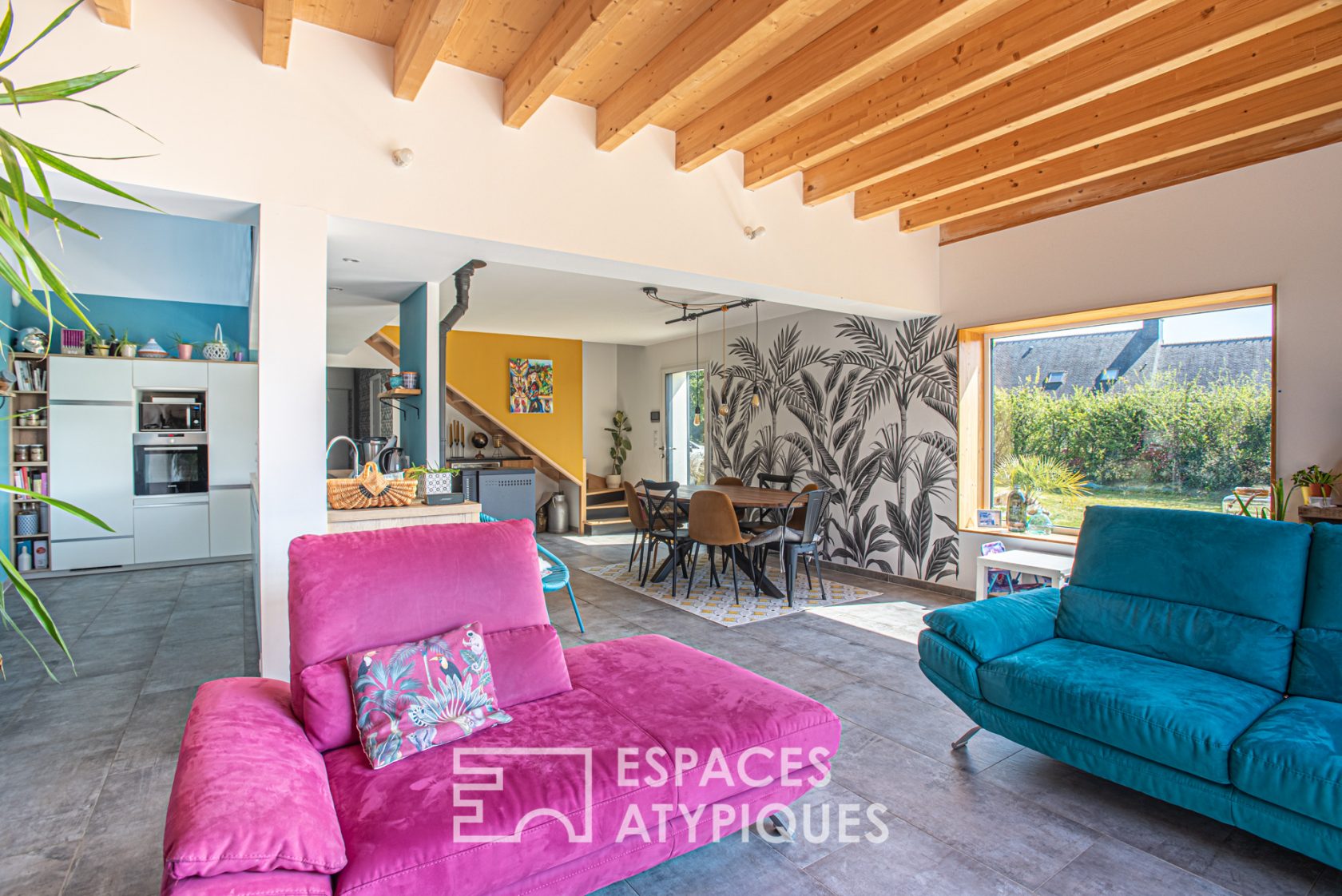 Maison d’architecte à pied des plages