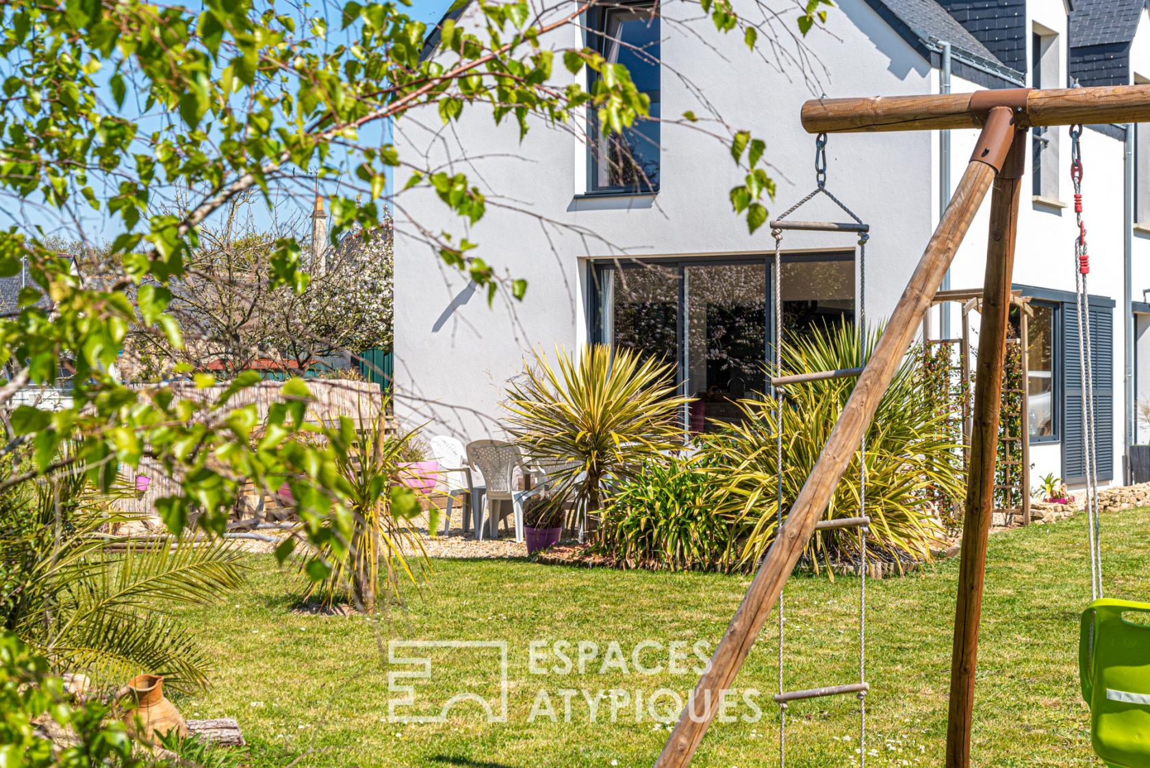 Maison d’architecte à pied des plages