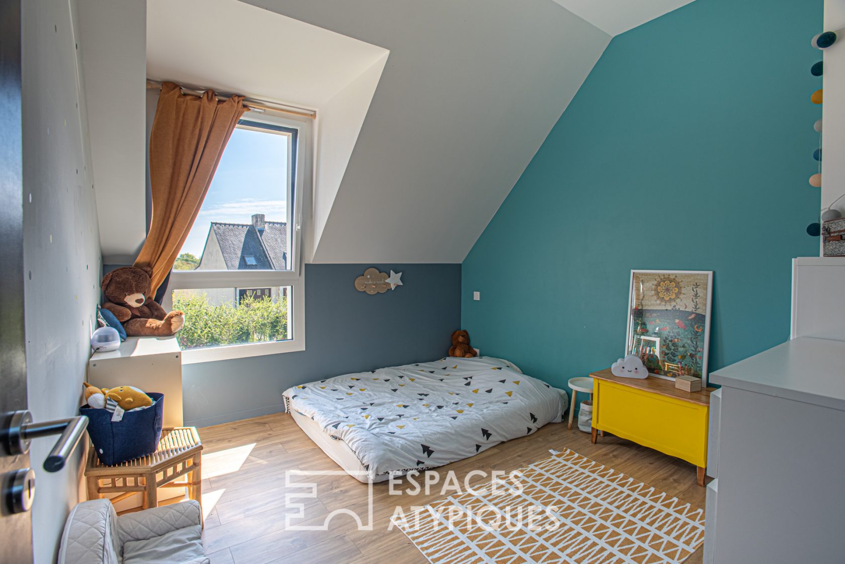Maison d’architecte à pied des plages