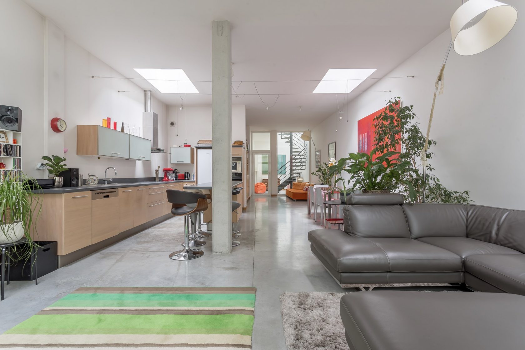 Loft avec terrasse et patio place Saint Louis