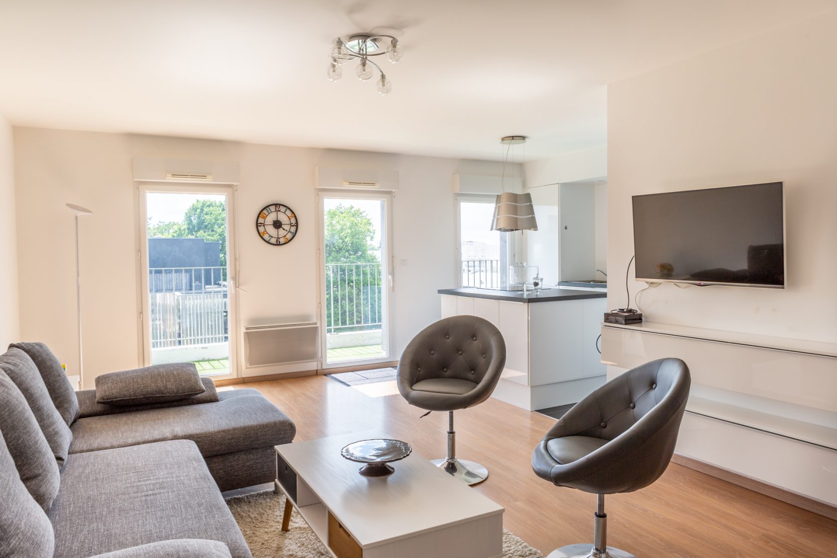 Appartement lumineux dernier étage