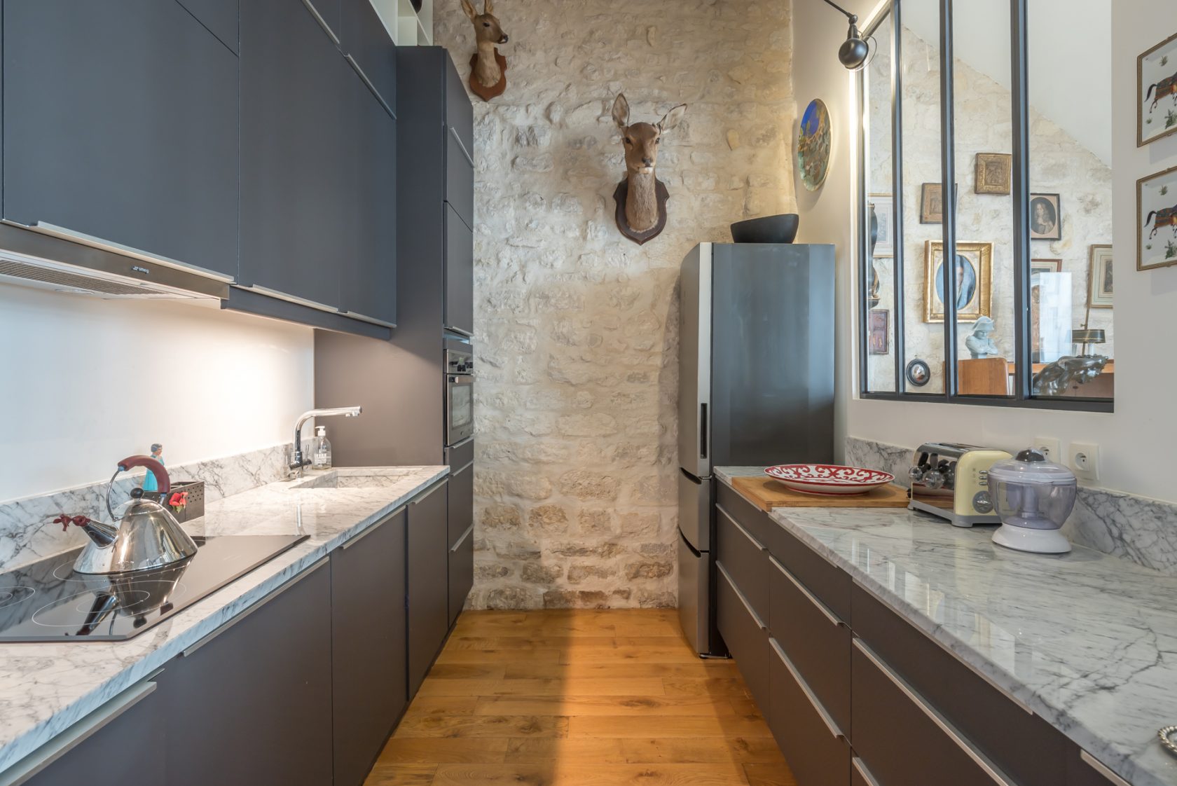 Loft with courtyard near Canal