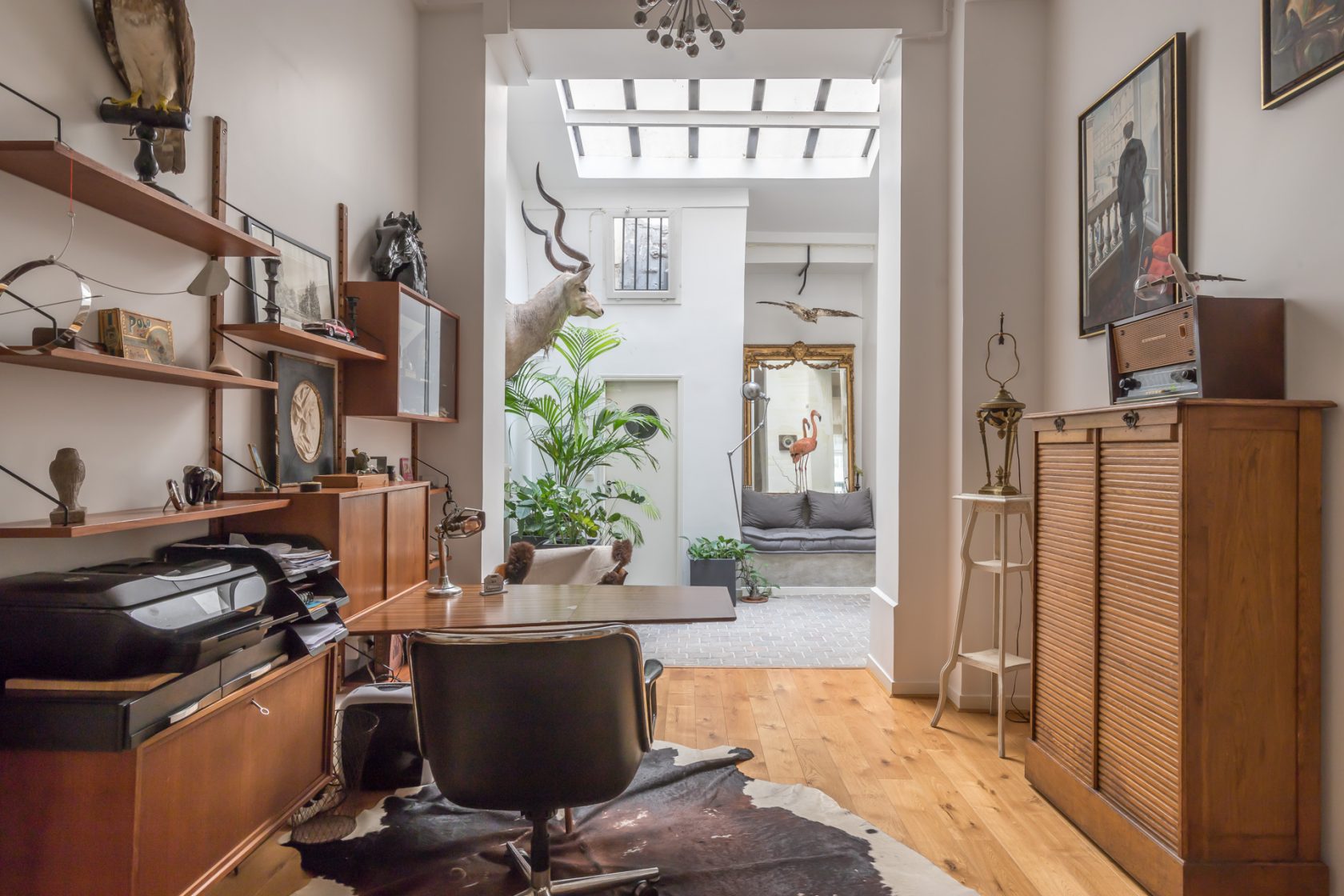 Loft with courtyard near Canal