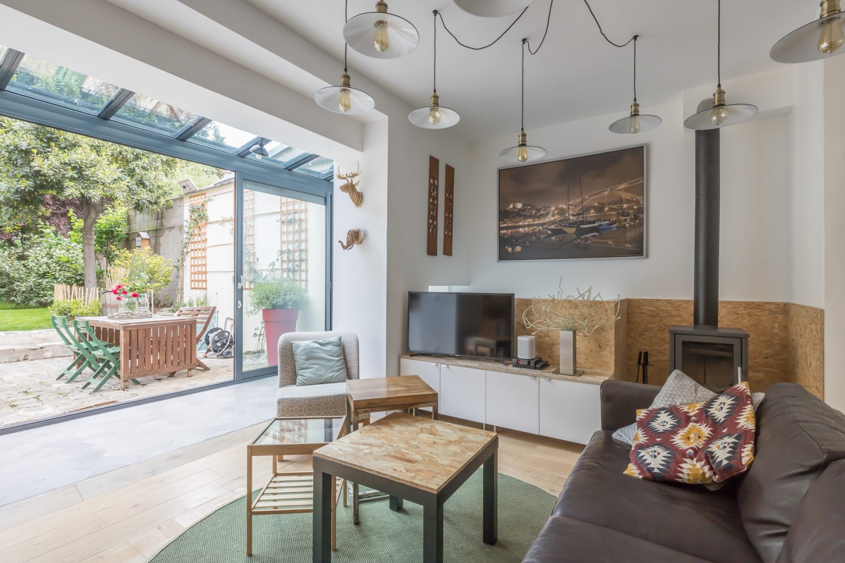 Townhouse with garden