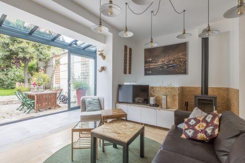Townhouse with garden