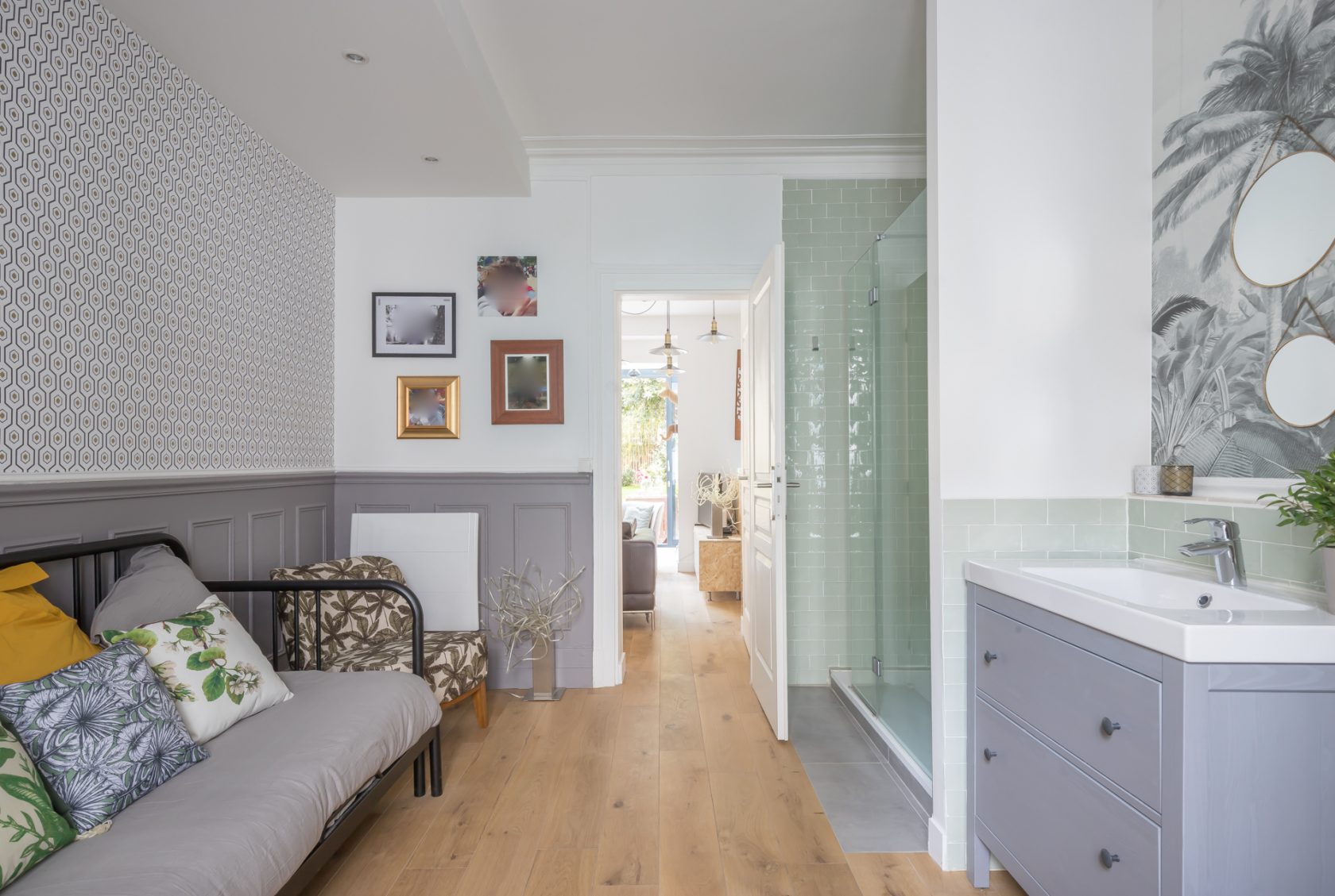 Townhouse with garden