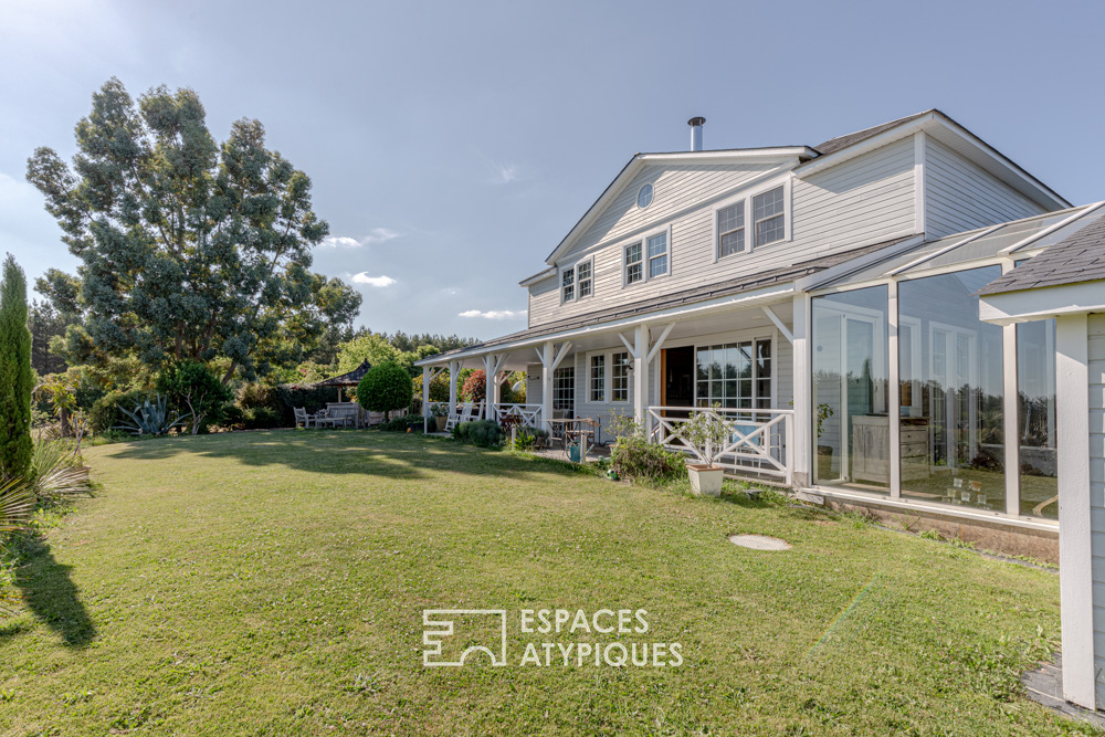 Villa d’architecte et sa piscine aux portes de Rennes