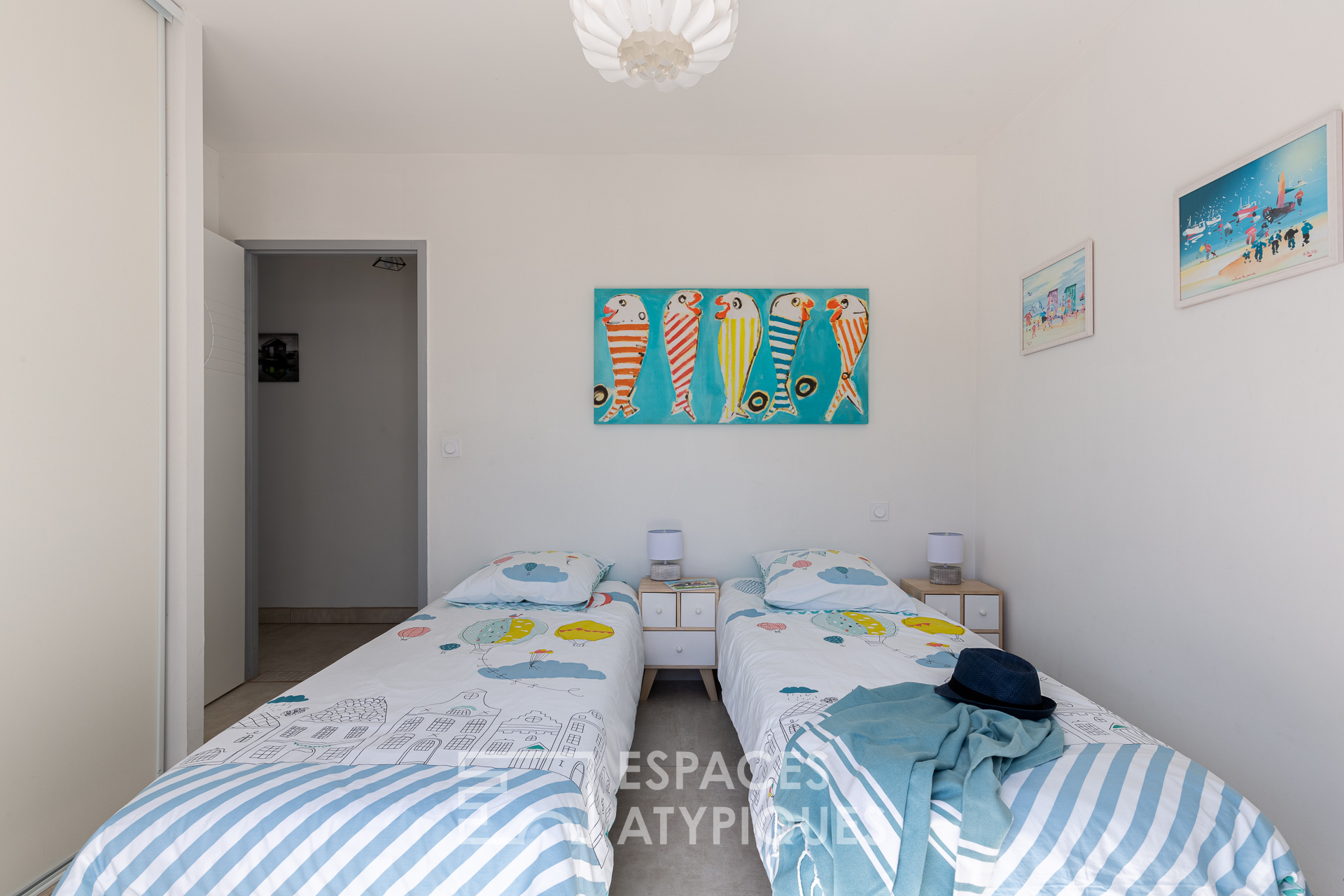 Villa familiale aux airs de vacances