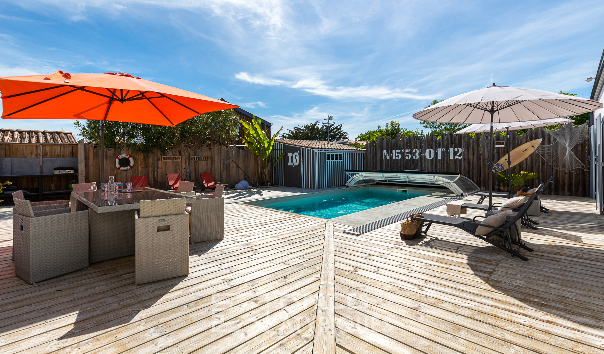 Villa familiale aux airs de vacances