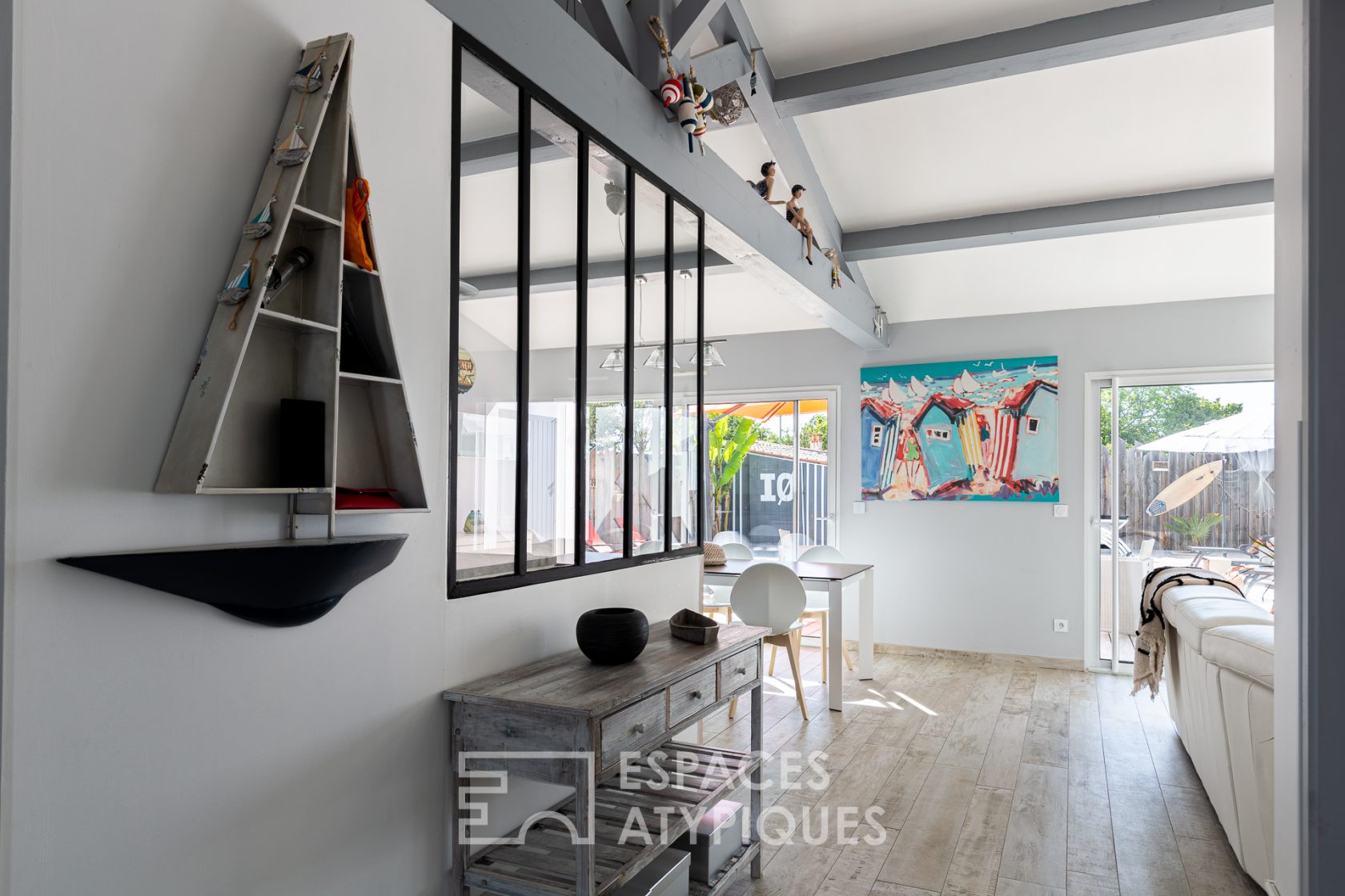Villa familiale aux airs de vacances