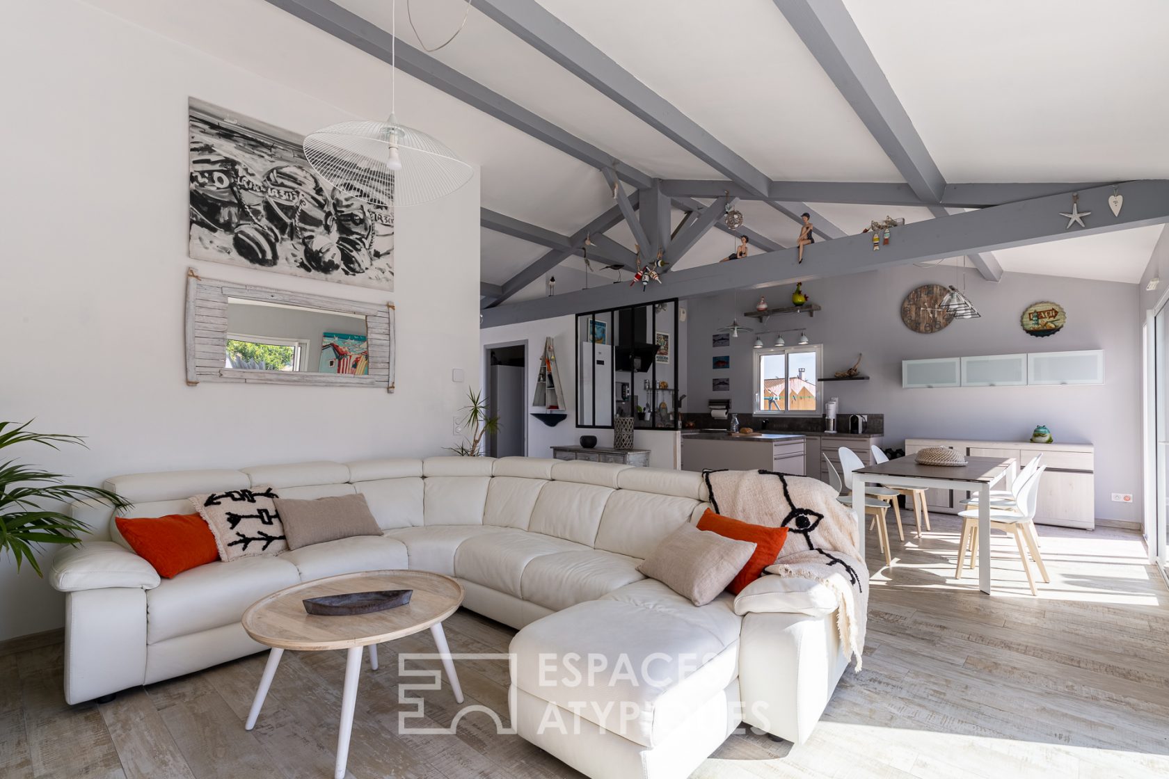 Villa familiale aux airs de vacances