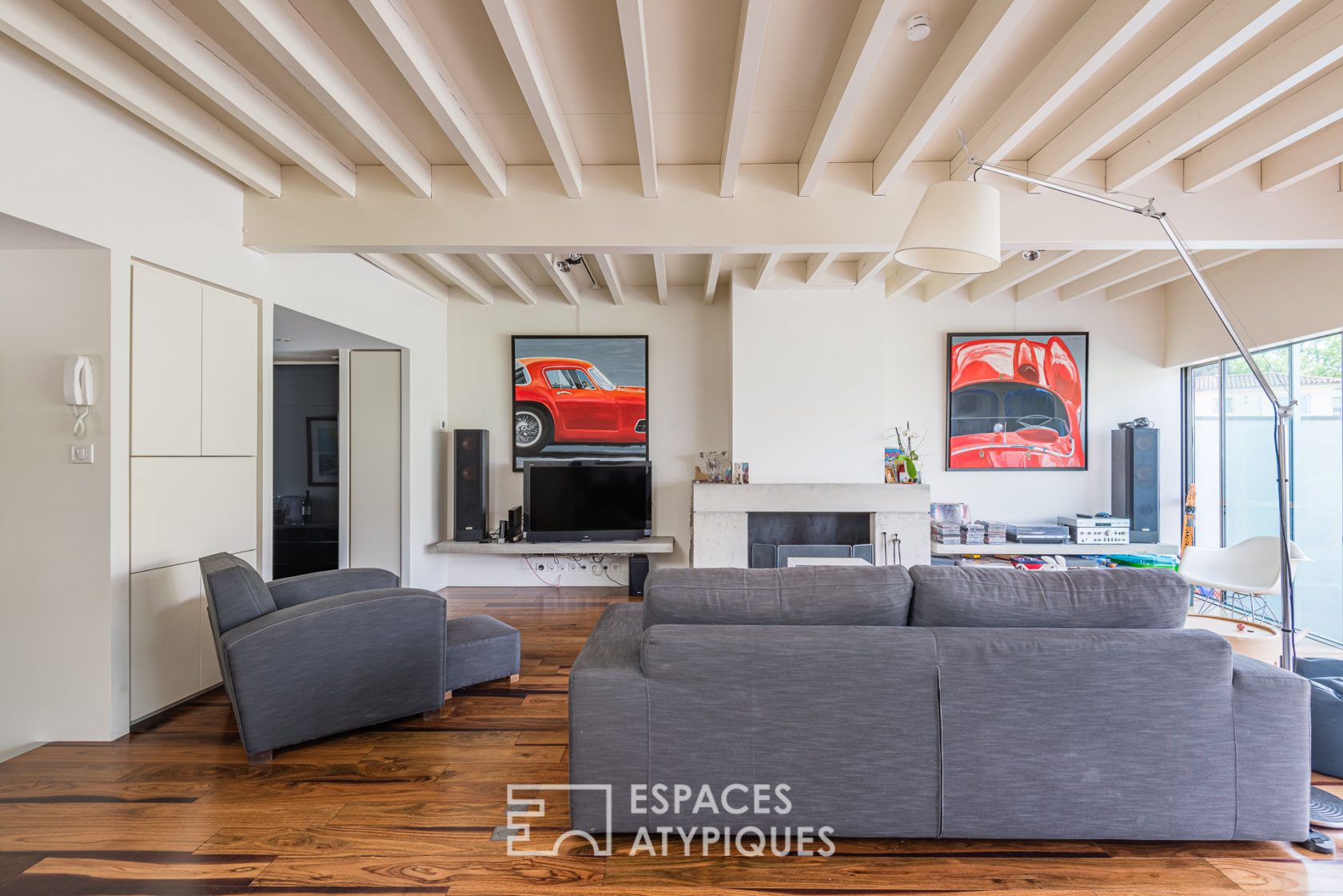 Maison d’architecte bois et métal avec piscine