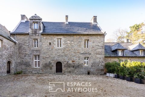 16th century manor in its green and peaceful setting