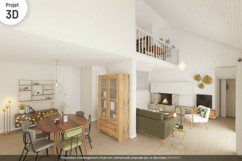Maison à repenser au coeur d’un parc verdoyant