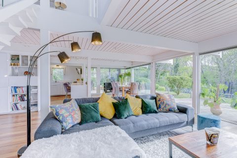Maison contemporaine avec vue Lac