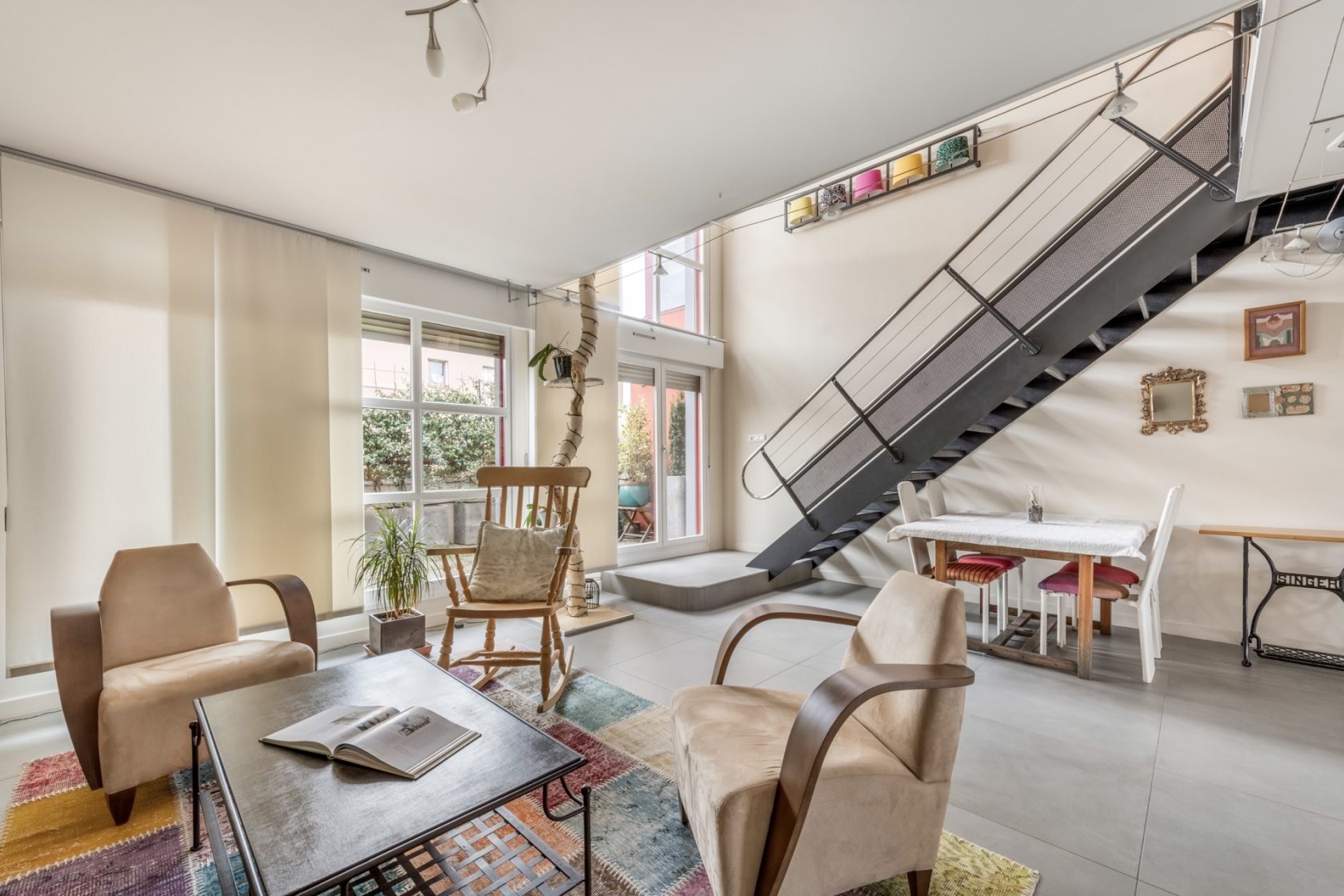 Toit-terrasse en duplex à deux pas du métro