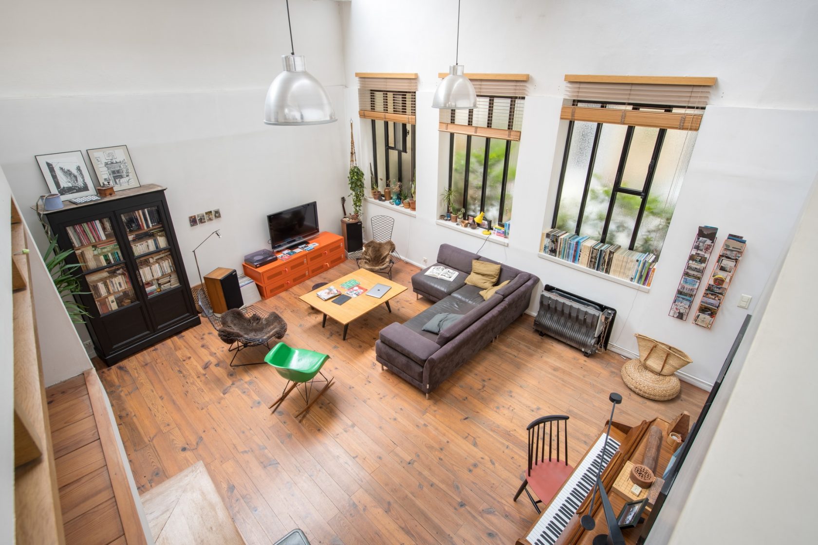 Duplex loft in a former workshop