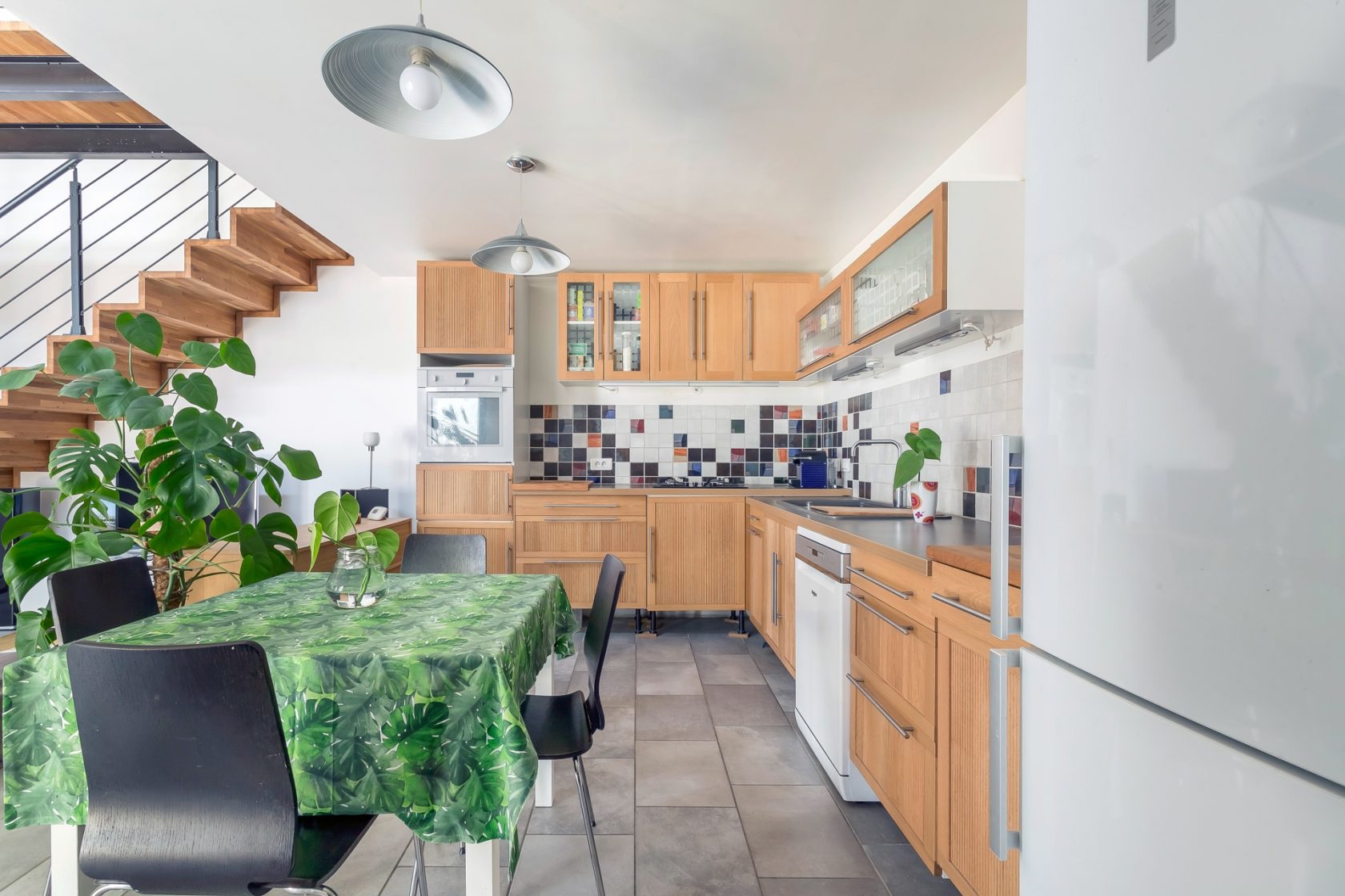 Maison-loft rénovée dans une ancienne imprimerie