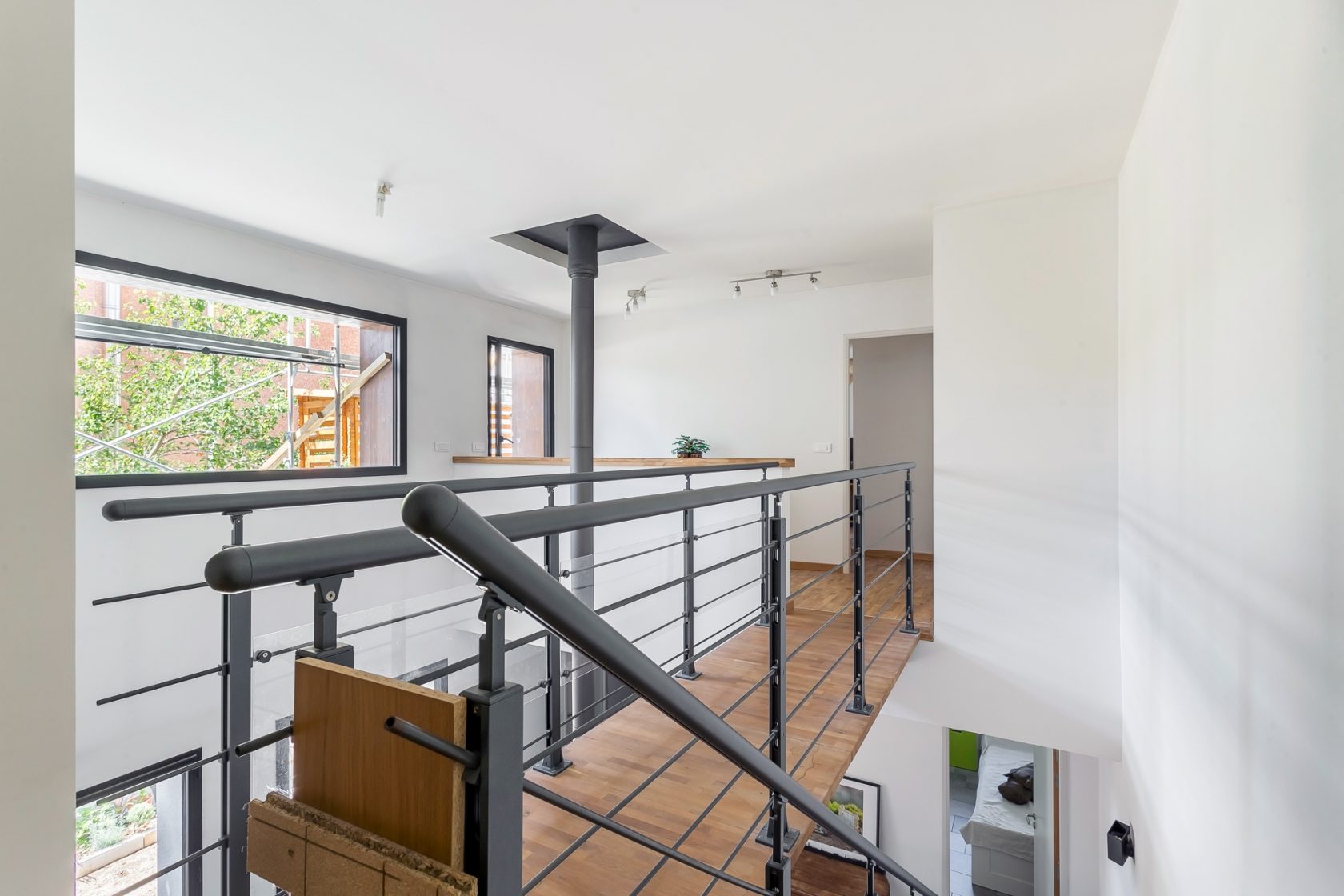 Maison-loft rénovée dans une ancienne imprimerie