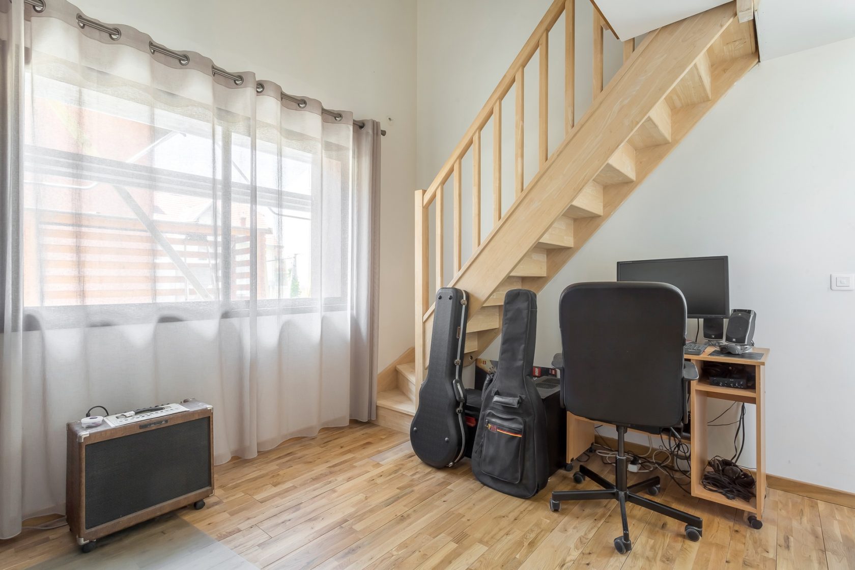 Maison-loft rénovée dans une ancienne imprimerie