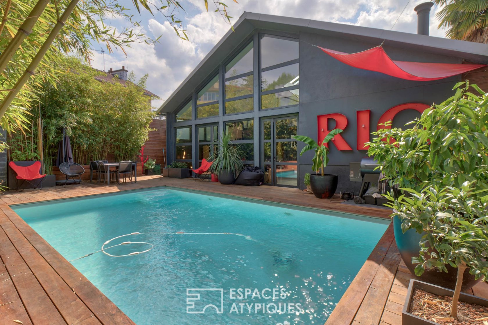 Atelier de ferronnerie d’art revisité en Loft d’exception