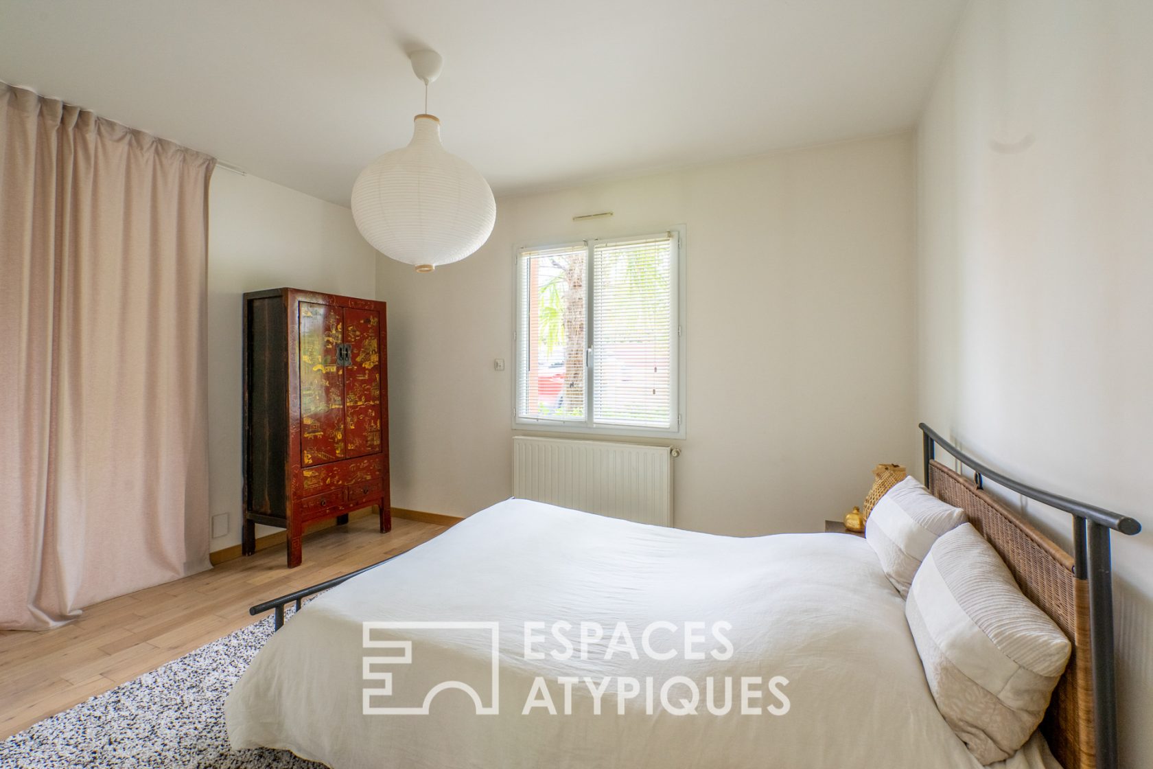 Maison aux couleurs de la Toscane avec sa piscine chauffée