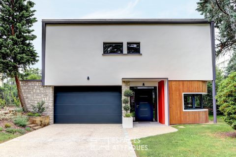 Maison 50 ‘s revisitée en contemporain à Orléans