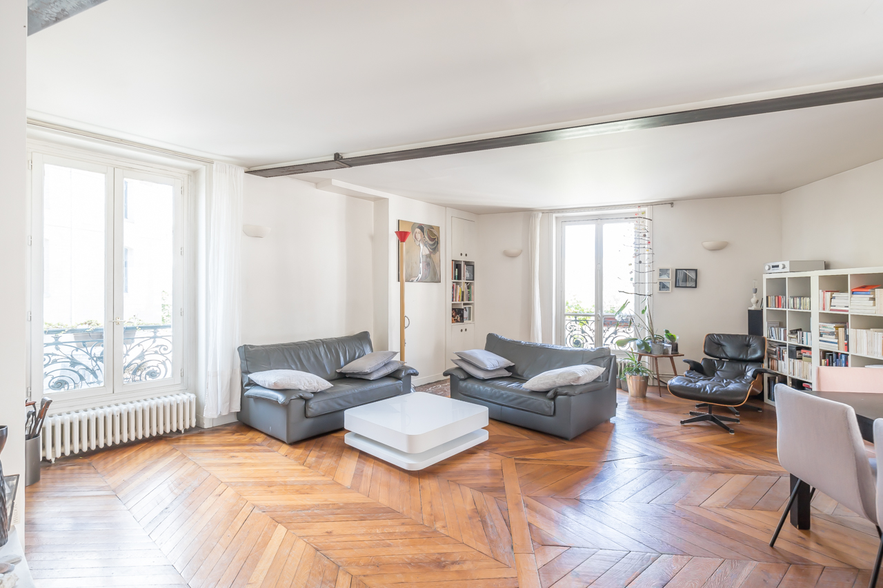 Appartement d’angle contemporain