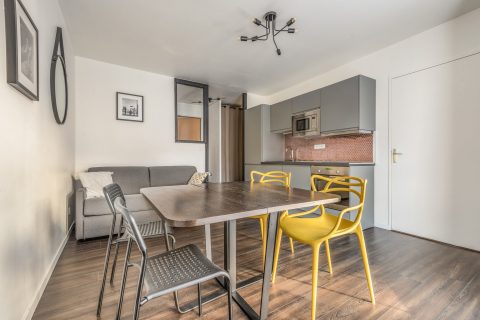 Old renovated apartment