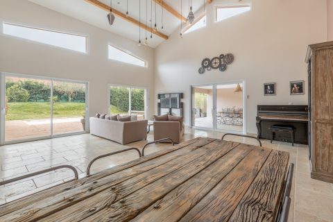 Maison d’architecte avec piscine
