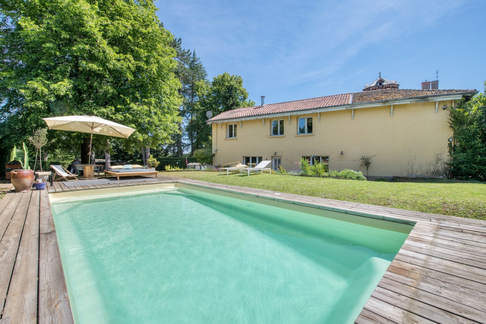 Maison de charme avec piscine