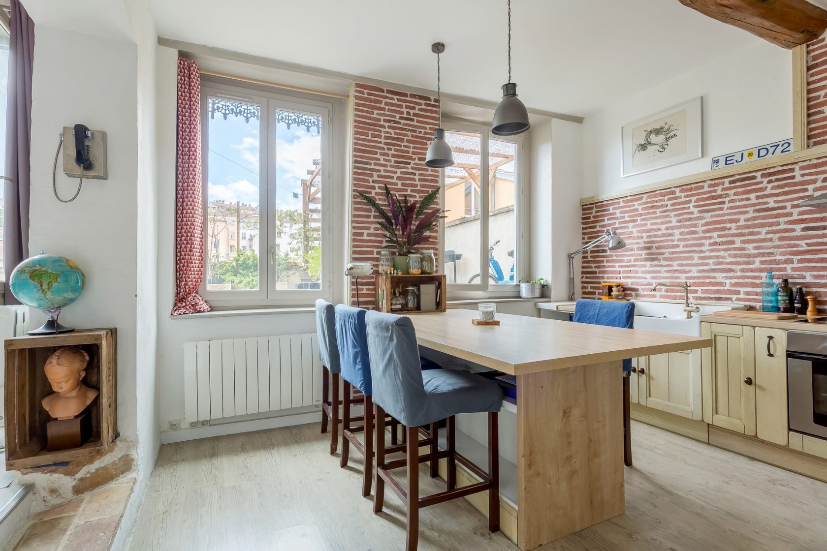 Appartement ancien avec terrasse