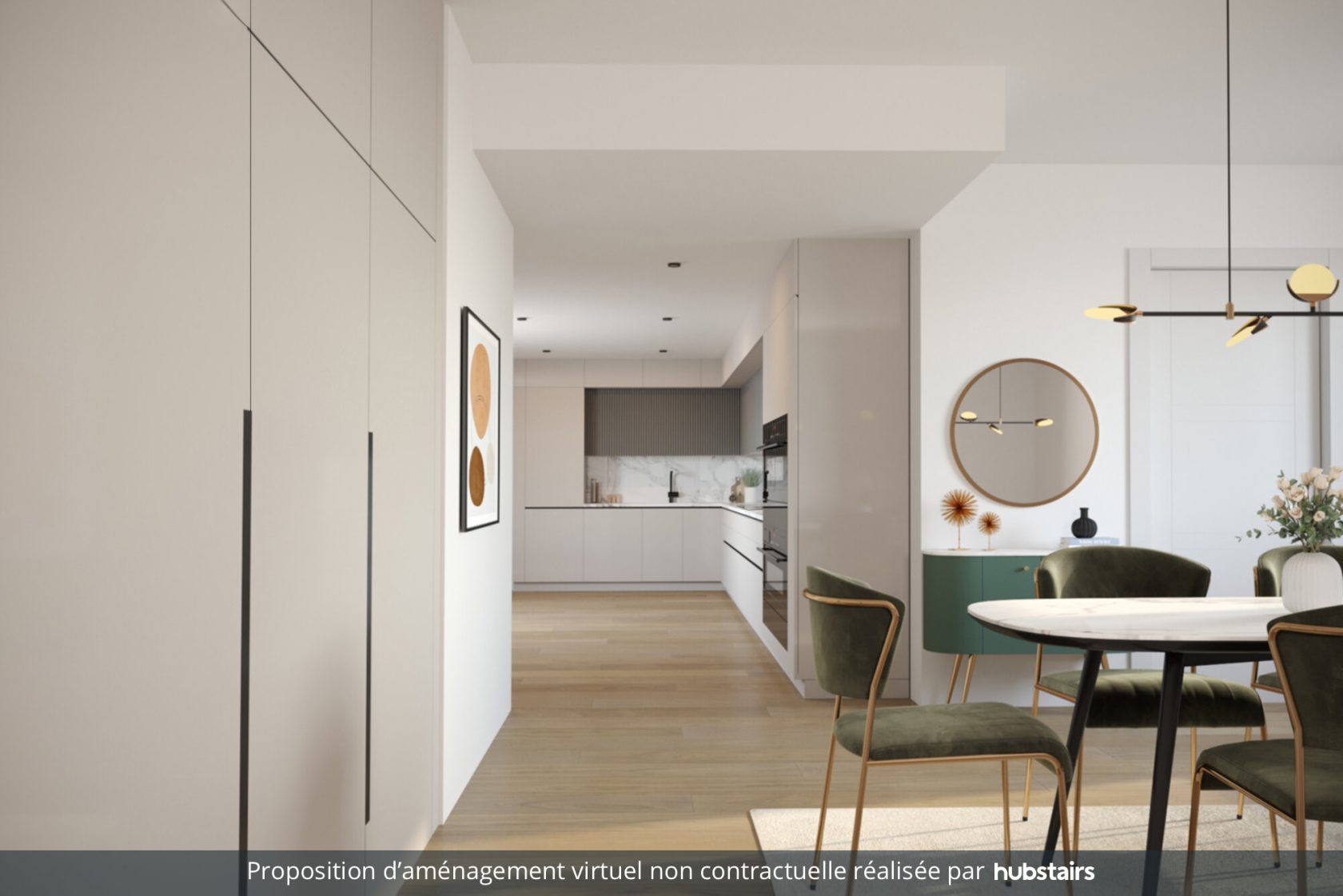 Superb panoramic top floor