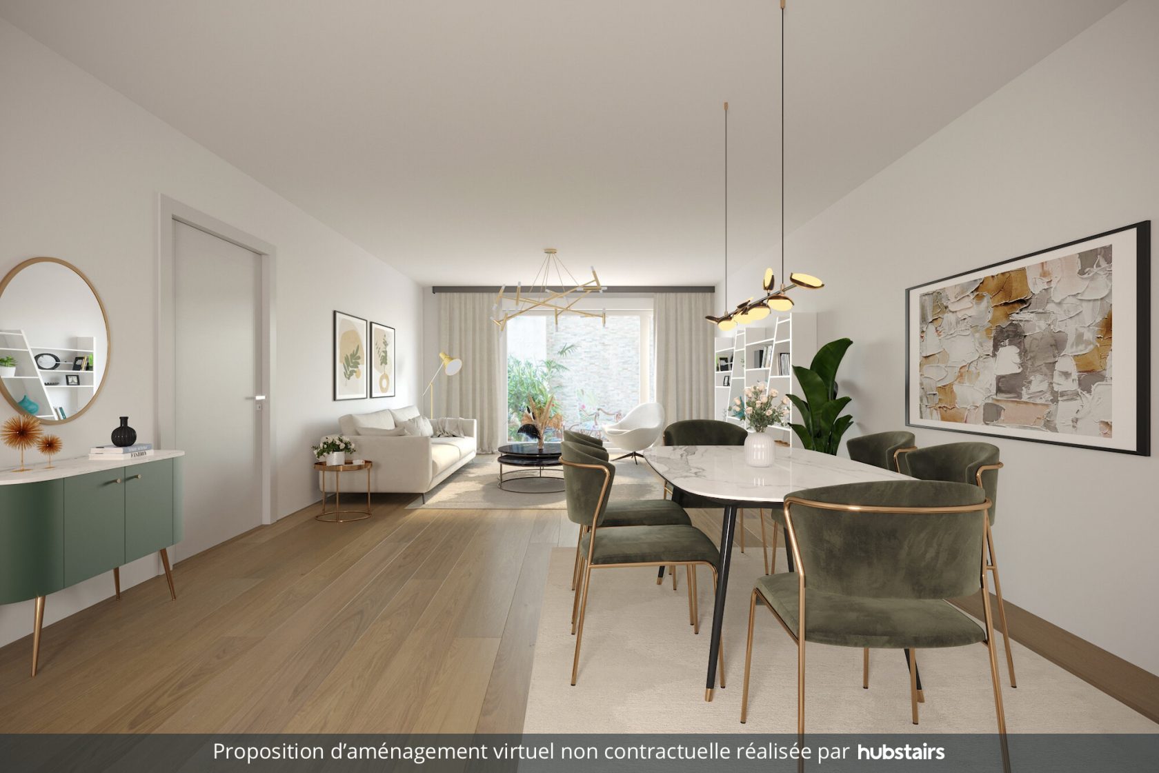 Superb panoramic top floor