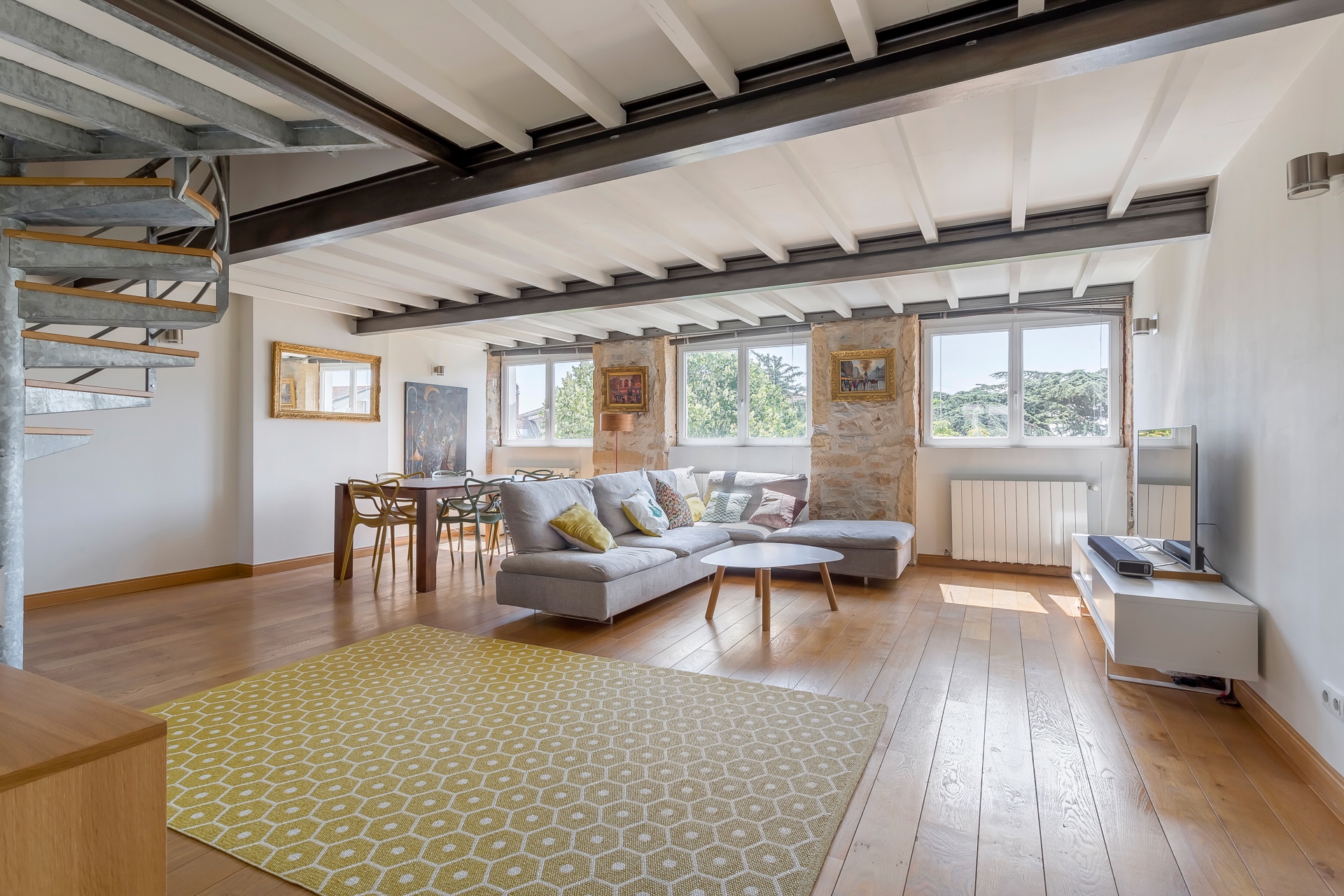 Canut en duplex avec vue