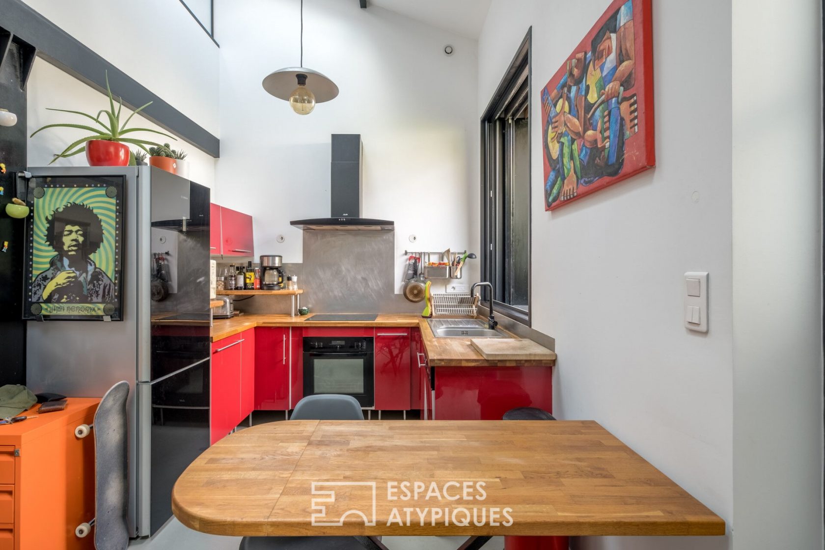 Maison loft avec terrasse
