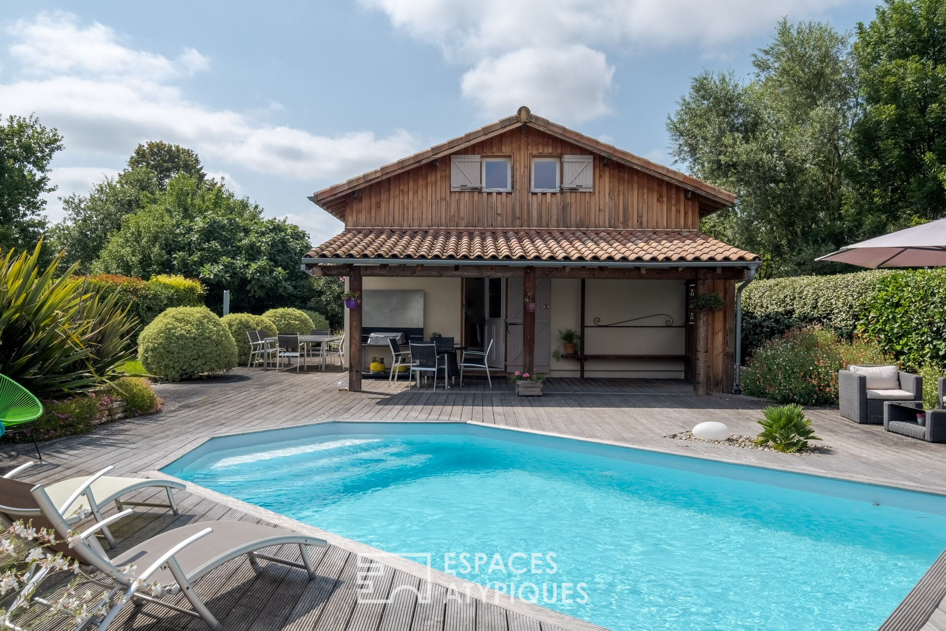 Maison à ossature bois