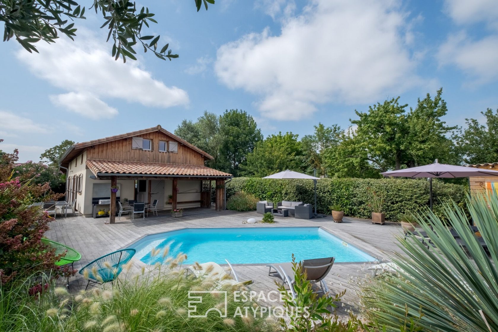 Maison à ossature bois