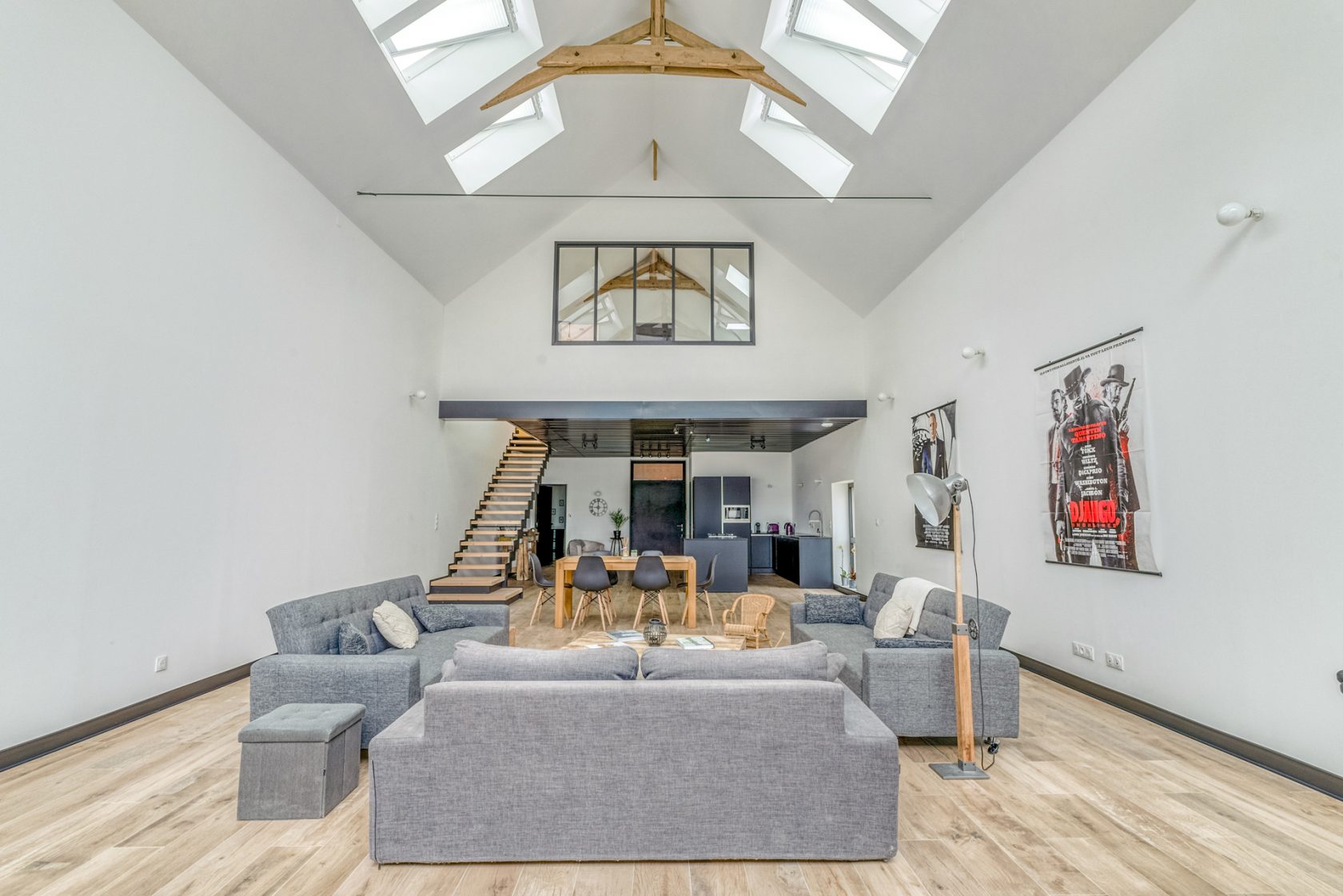 Maison Loft dans un ancien cinéma