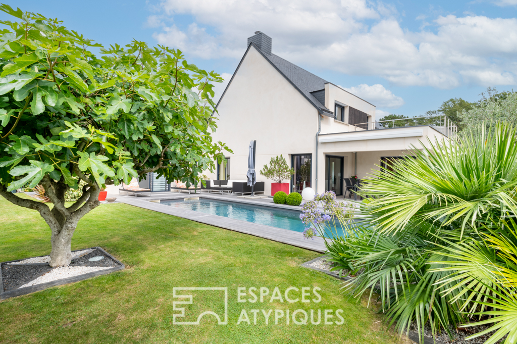 Harmonieuse villa familiale et sa piscine – Bruz