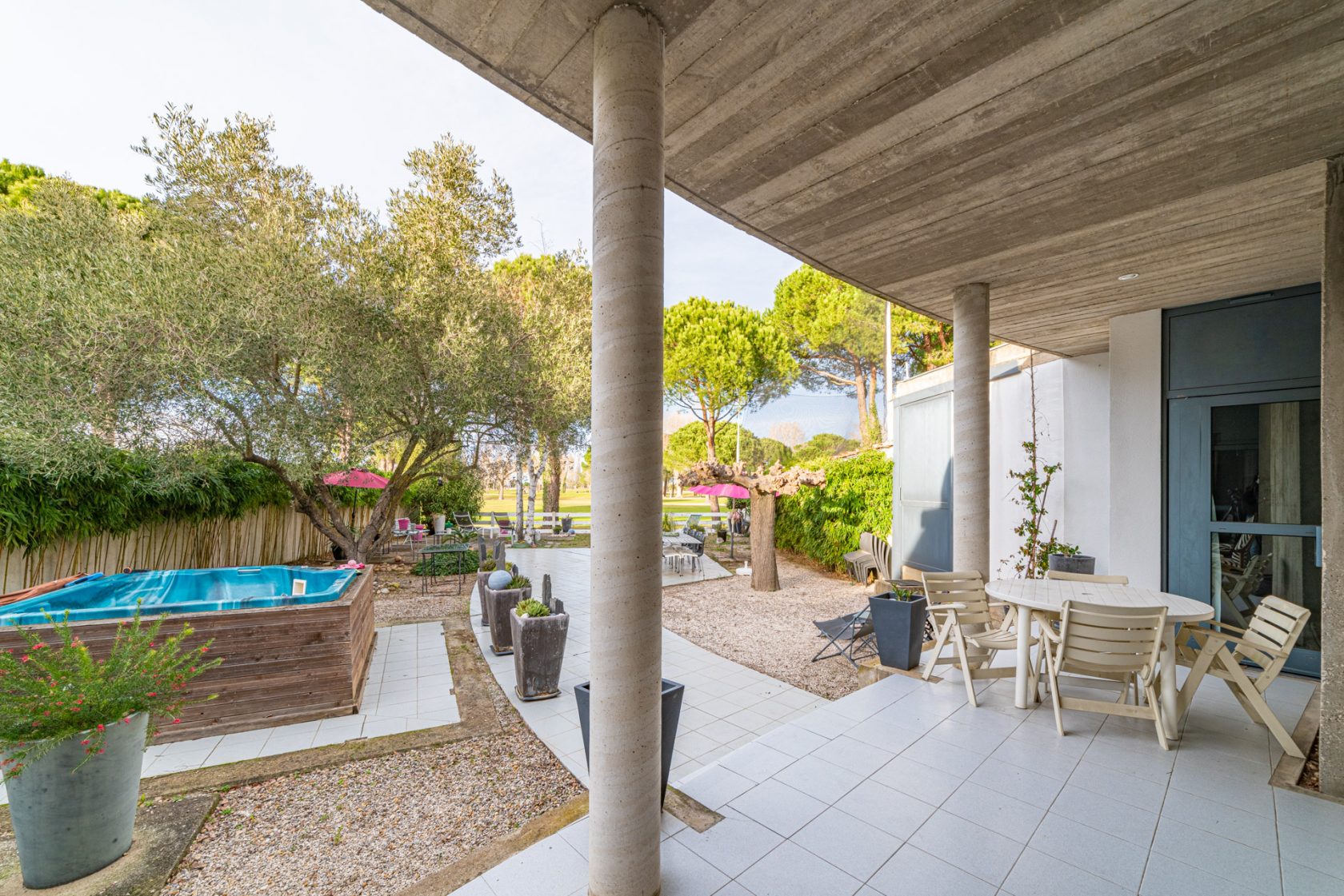 La maison d’architecte sur le golf