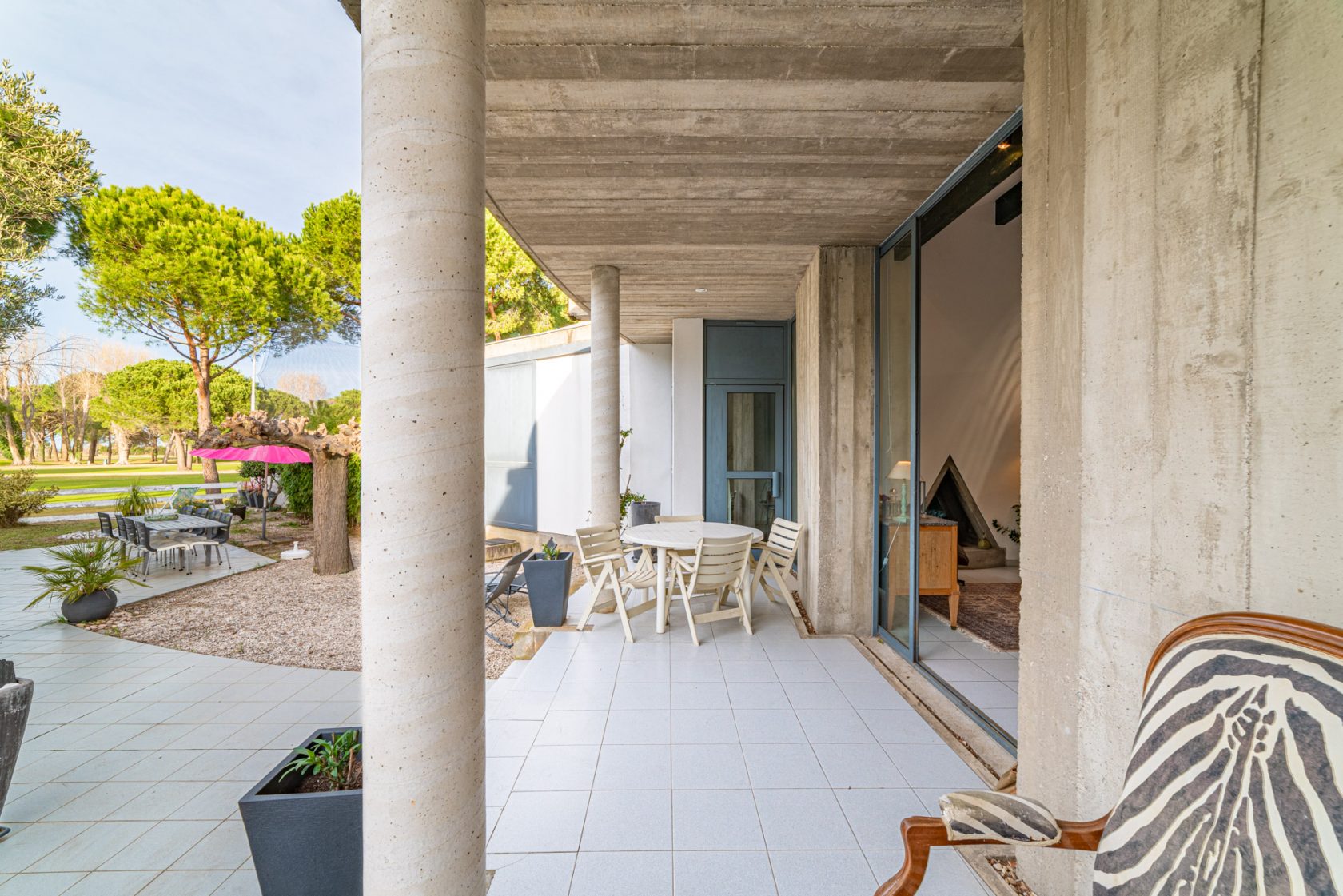 La maison d’architecte sur le golf