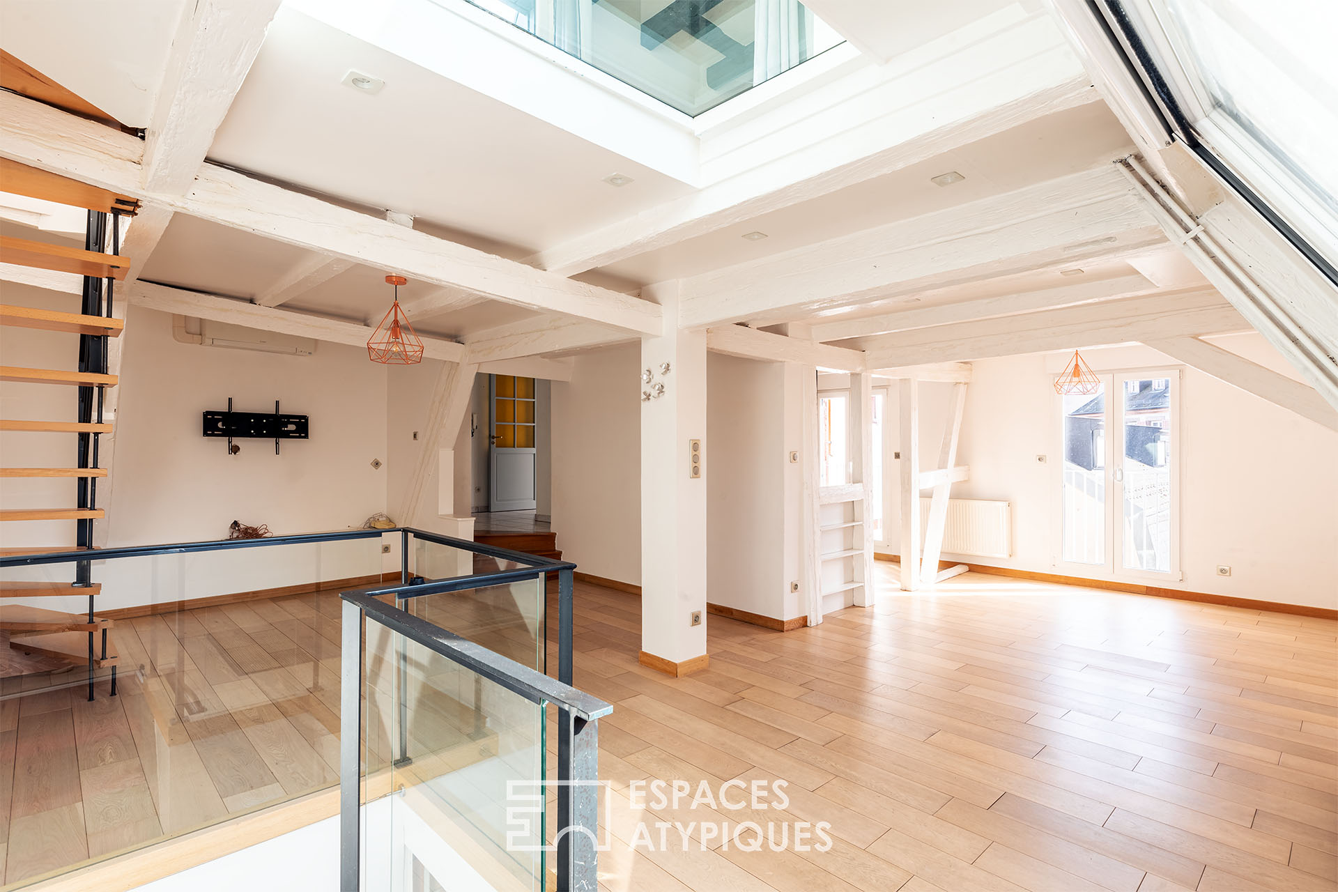 Duplex de charme et sa terrasse sur les toits