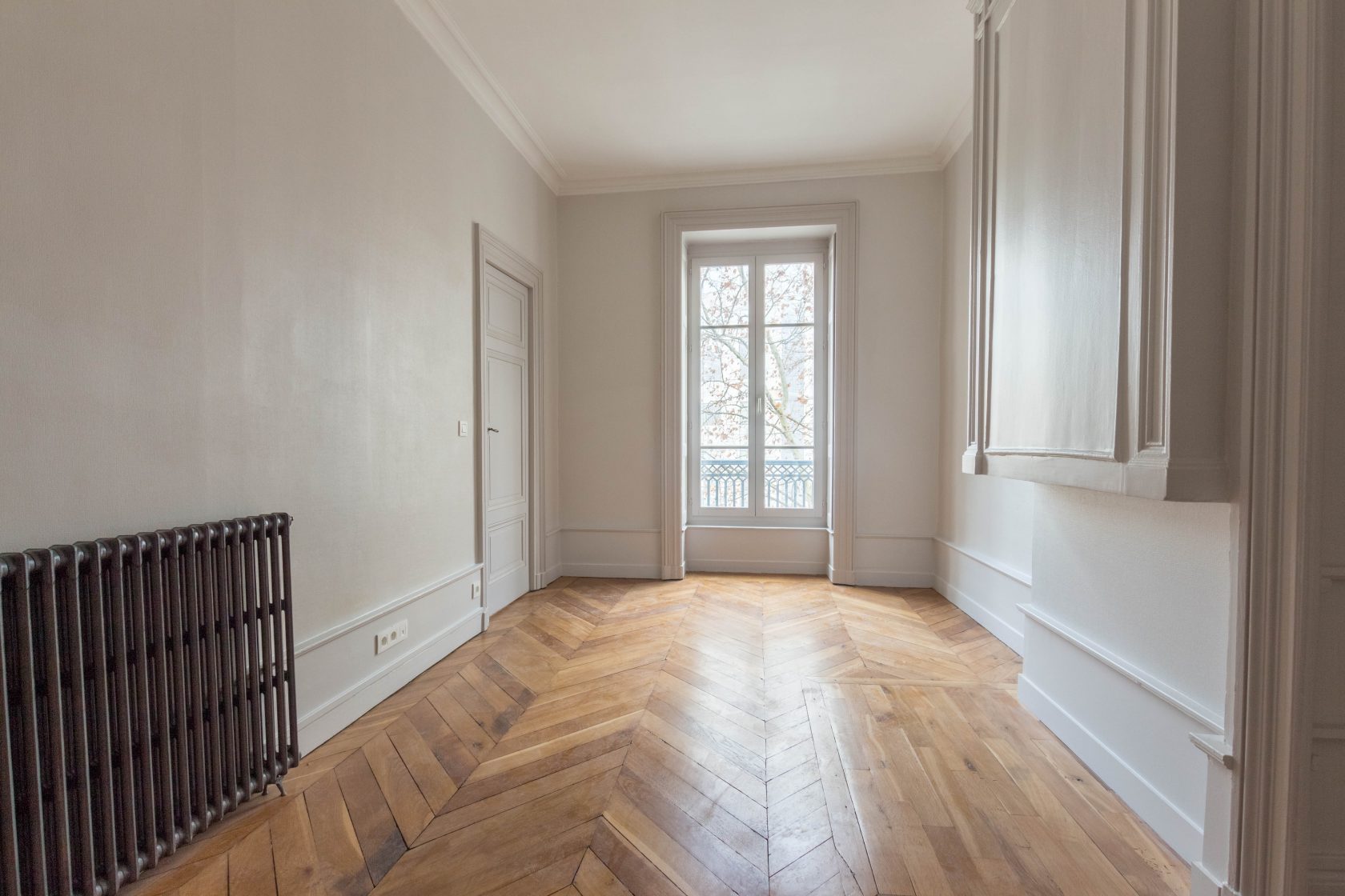 Renovated old apartment