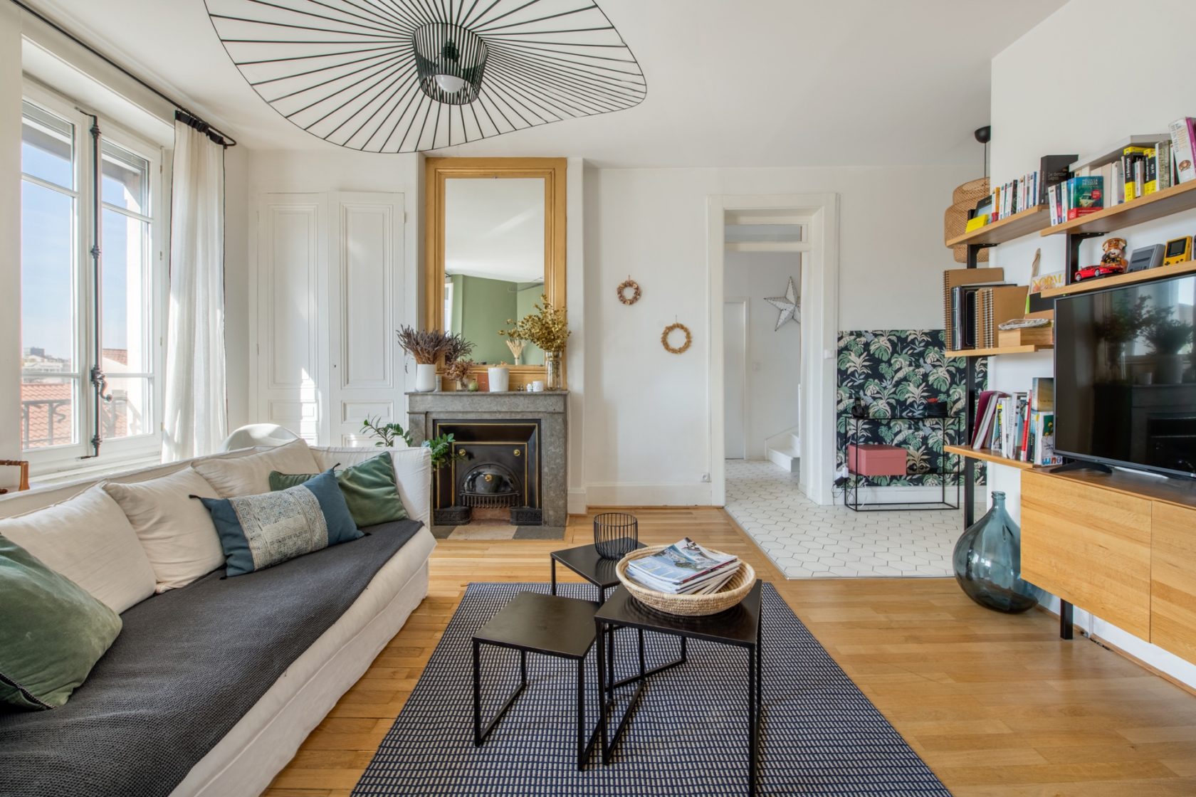 Top floor duplex in the heart of Montchat