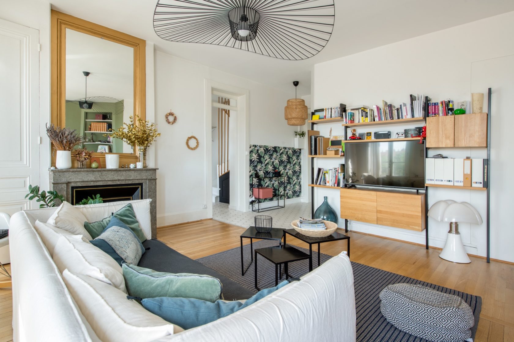 Top floor duplex in the heart of Montchat