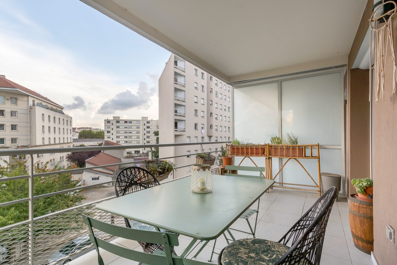 Contemporary apartment with terrace