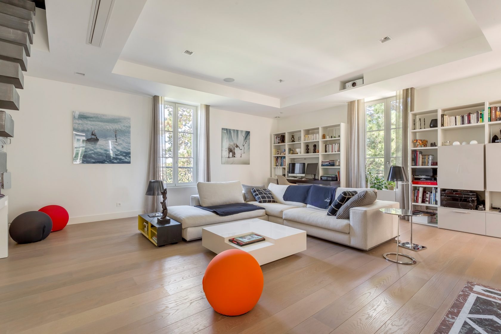 Appartement dans un château avec vue sur l’île barbe